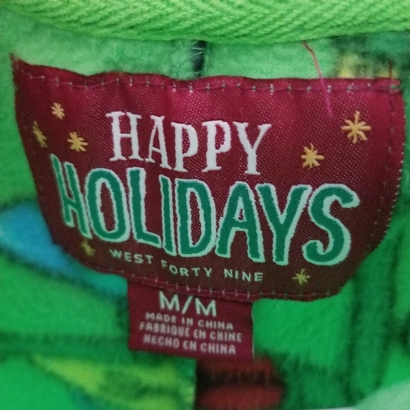 HAPPY HOLIDAYS | Christmas lights burgers pajamas - Picture 7 of 8